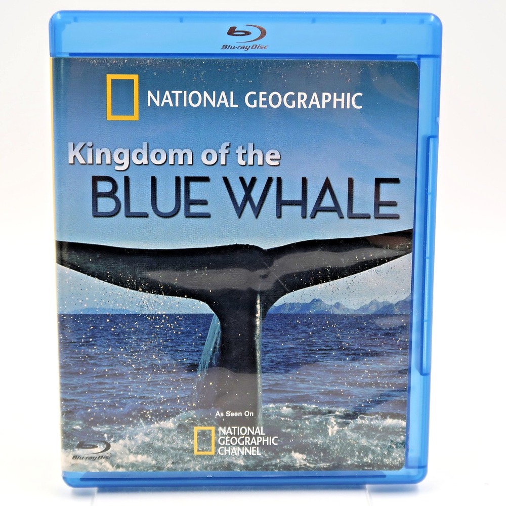 National Geographic Kingdom of the Blue Whale Blu-ray Movie 2009 G NTSC Case